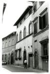 Anonimo , Anonimo - sec. XVI - Veduta di via Maioli con Palazzo Capurro-Giorgi