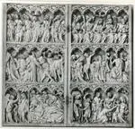 Anonimo francese sec. XIV , Storie della vita di Cristo, Annunciazione, Orazione di Cristo nell'orto di Gethsemani e bacio di Giuda, Ascensione di Cristo, Adorazione dei Re Magi, Cristo crocifisso tra i dolenti, Resurrezione di Cristo, Pentecoste, Nativit&agrave; di Ges&ugrave;