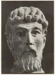 Anonimo sec. XII , Testa di san Pietro