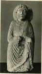 Anonimo , 28. Half length figure of an Angel from an arch. Stone. French (Ile-de-France); second half of the 12th century. H. 25 in. (64 cm.)
