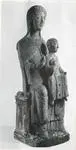 Anonimo , A Romanesque wood figure of the Virgin and Child