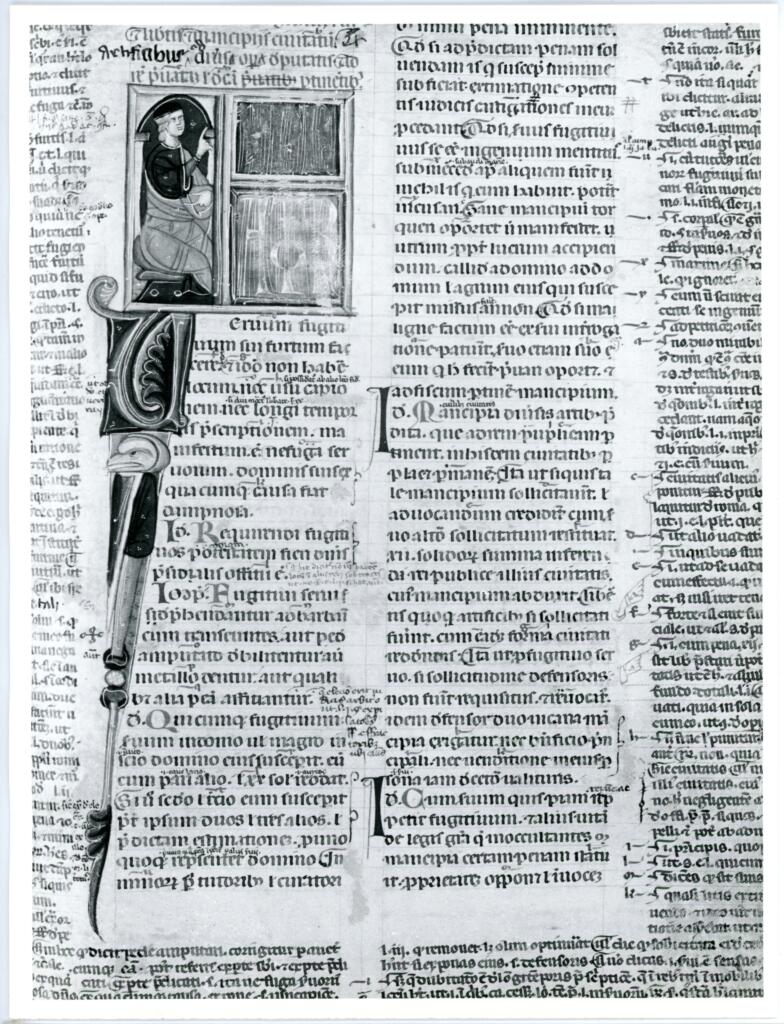 Università di Pisa. Dipartimento di Storia delle Arti , Anonimo italiano - sec. XIV - Lucca, Biblioteca Capitolare Feliniana, Ms. 322, f. 155r , fronte