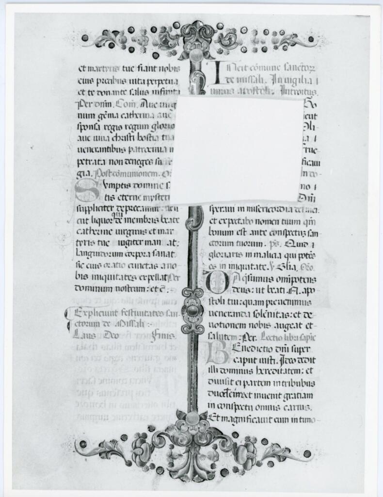 Università di Pisa. Dipartimento di Storia delle Arti , Anonimo italiano - sec. XV, ultimo quarto - Lucca, Biblioteca Capitolare Feliniana, Ms. 598, f. 267r