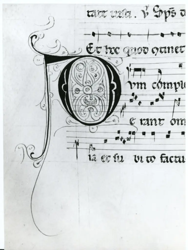 Universit&agrave; di Pisa. Dipartimento di Storia delle Arti , Anonimo italiano - sec. XIII, primo quarto - Lucca, Biblioteca Capitolare Feliniana, Ms. 600, f. 126v, particolare , fronte