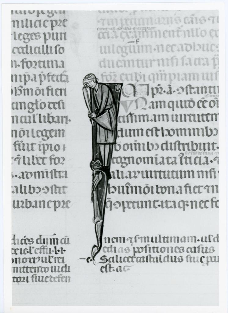 Università di Pisa. Dipartimento di Storia delle Arti , Anonimo italiano - sec. XIV, primo quarto - Lucca, Biblioteca Capitolare Feliniana, Ms. 325, f. 11v, particolare