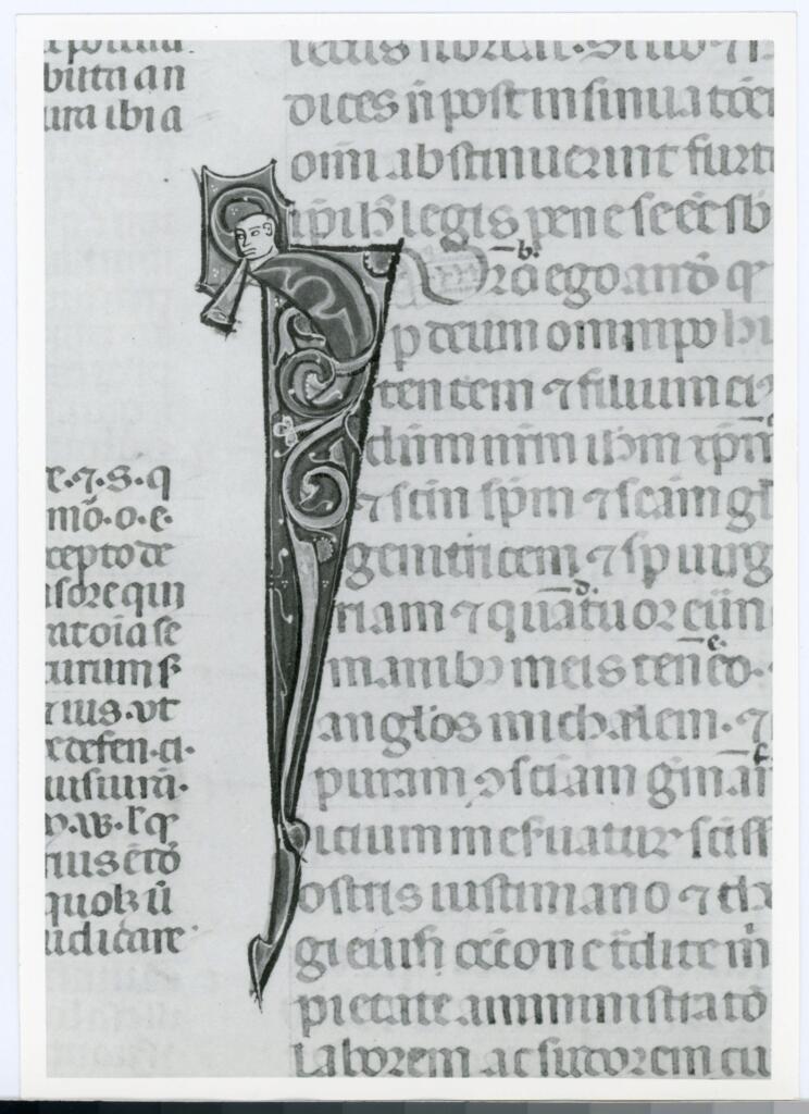 Università di Pisa. Dipartimento di Storia delle Arti , Anonimo italiano - sec. XIV, primo quarto - Lucca, Biblioteca Capitolare Feliniana, Ms. 325, f. 78r, particolare , fronte