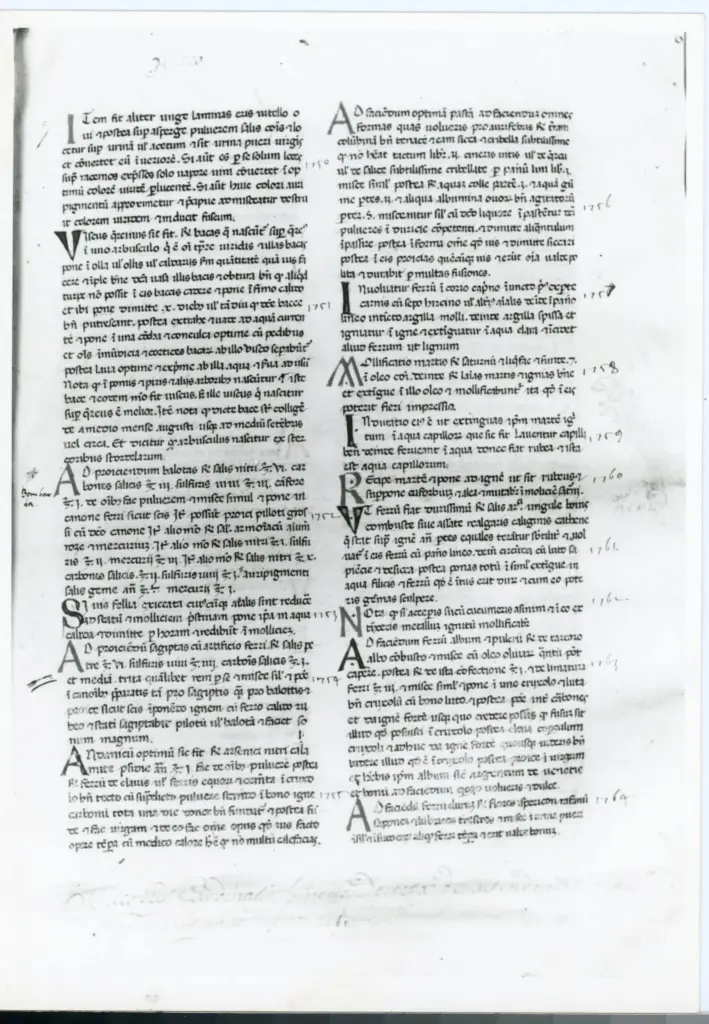 Anonimo , Lucca, Biblioteca Statale, Ms. 1939, c. 57r. , fronte