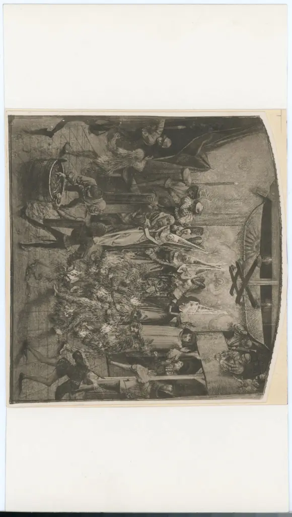 Anonimo , Bal des ardents - Bibl. Nat. Paris n. 2646 , fronte