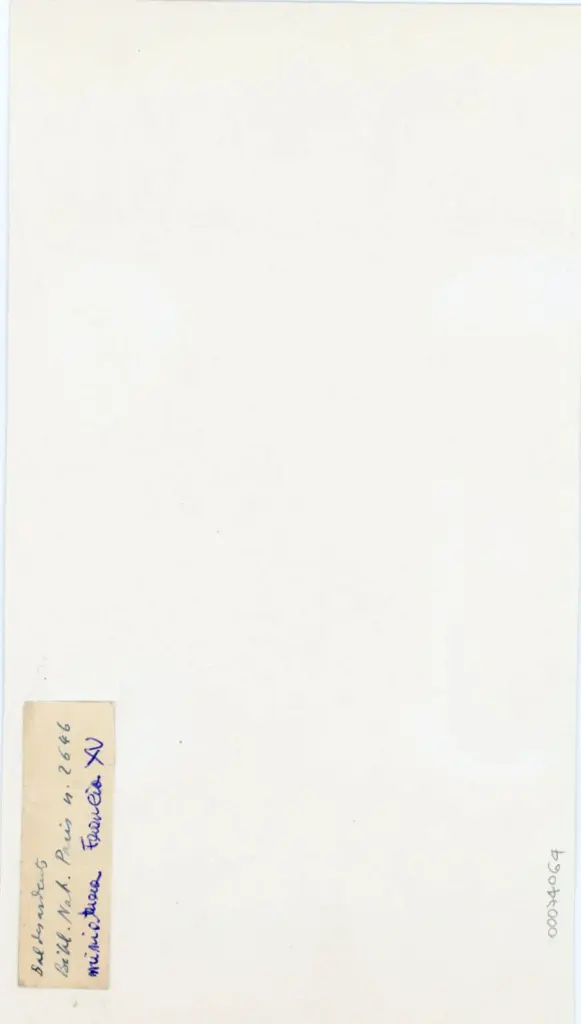 Anonimo , Bal des ardents - Bibl. Nat. Paris n. 2646 , retro