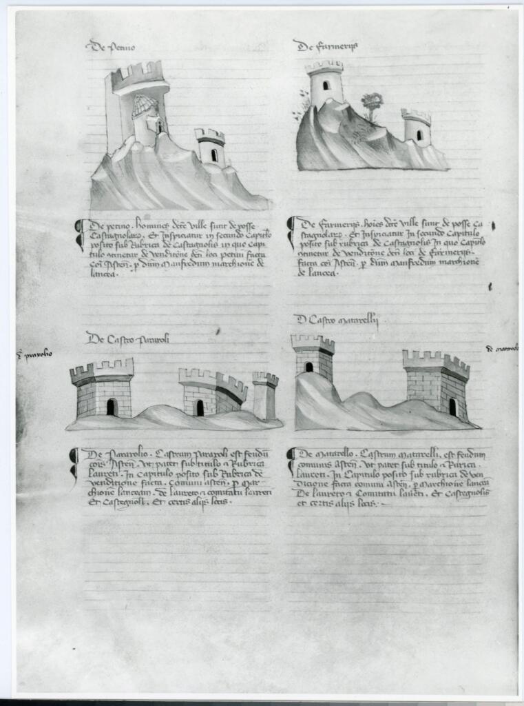 Rampazzi, Giustino , Grassi Giovannino de' - attr. - sec. XIV - Asti, Archivio di Stato, Codex Astensis o Liber Malabayla , fronte