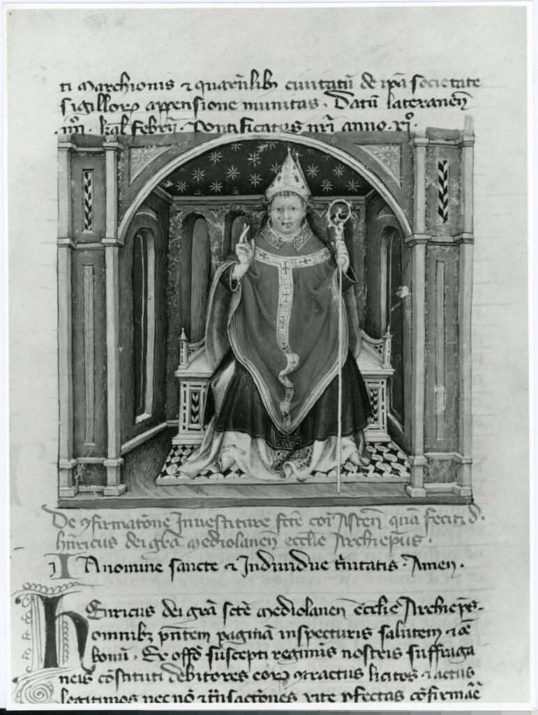 Rampazzi, Giustino , Grassi Giovannino de' - attr. - sec. XIV - Asti, Archivio di Stato, Codex Astensis o Liber Malabayla , fronte