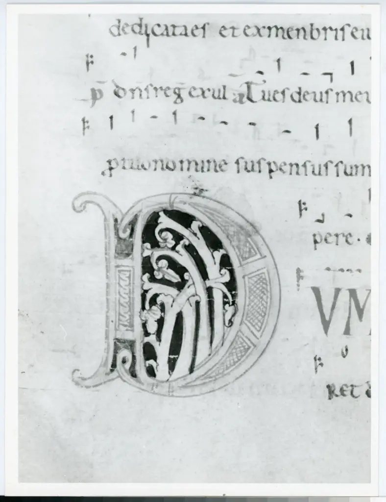 Università di Pisa. Dipartimento di Storia delle Arti , Anonimo italiano - sec. XII, inizio - Lucca, Biblioteca Capitolare Feliniana, Ms. 602, f. 132v, particolare , fronte