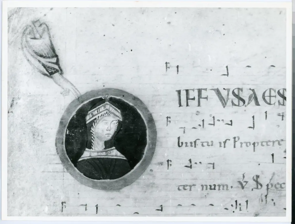 Università di Pisa. Dipartimento di Storia delle Arti , Anonimo italiano - sec. XII, inizio - Lucca, Biblioteca Capitolare Feliniana, Ms. 603, f. 238r, particolare , fronte