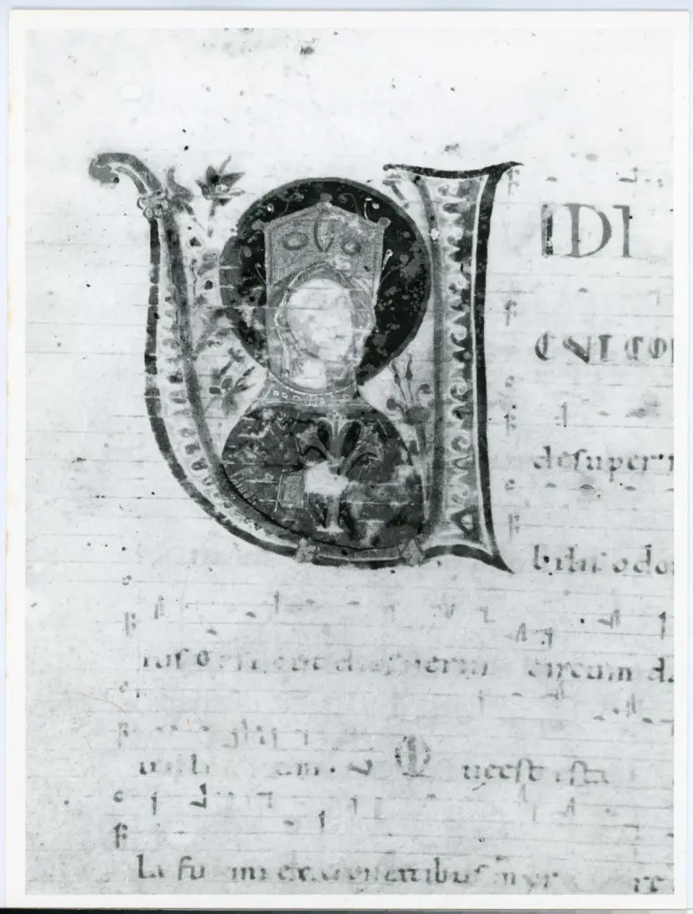Università di Pisa. Dipartimento di Storia delle Arti , Anonimo italiano - sec. XII, inizio - Lucca, Biblioteca Capitolare Feliniana, Ms. 603, f. 193v, particolare , fronte