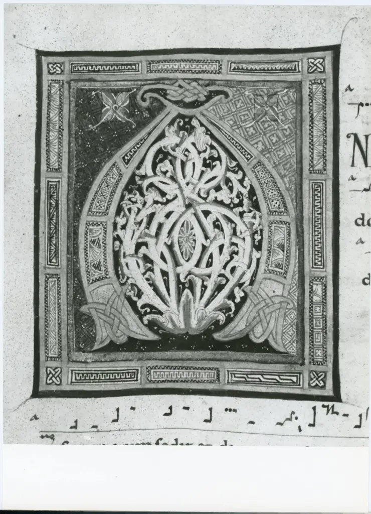 Universit&agrave; di Pisa. Dipartimento di Storia delle Arti , Anonimo italiano - sec. XII, met&agrave; - Lucca, Biblioteca Capitolare Feliniana, Ms. 601, f. 104v, particolare , fronte