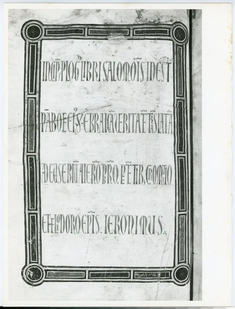 Università di Pisa. Dipartimento di Storia delle Arti , Marco di Berlinghiero - sec. XIII, metà - Lucca, Biblioteca Capitolare Feliniana, Ms. 1, f. 1v, intero , fronte