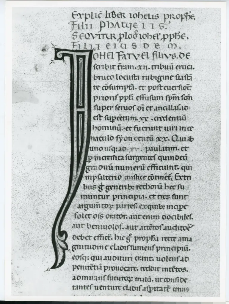 Università di Pisa. Dipartimento di Storia delle Arti , Marco di Berlinghiero - sec. XIII, metà - Lucca, Biblioteca Capitolare Feliniana, Ms. 1, f. 150v, particolare , fronte