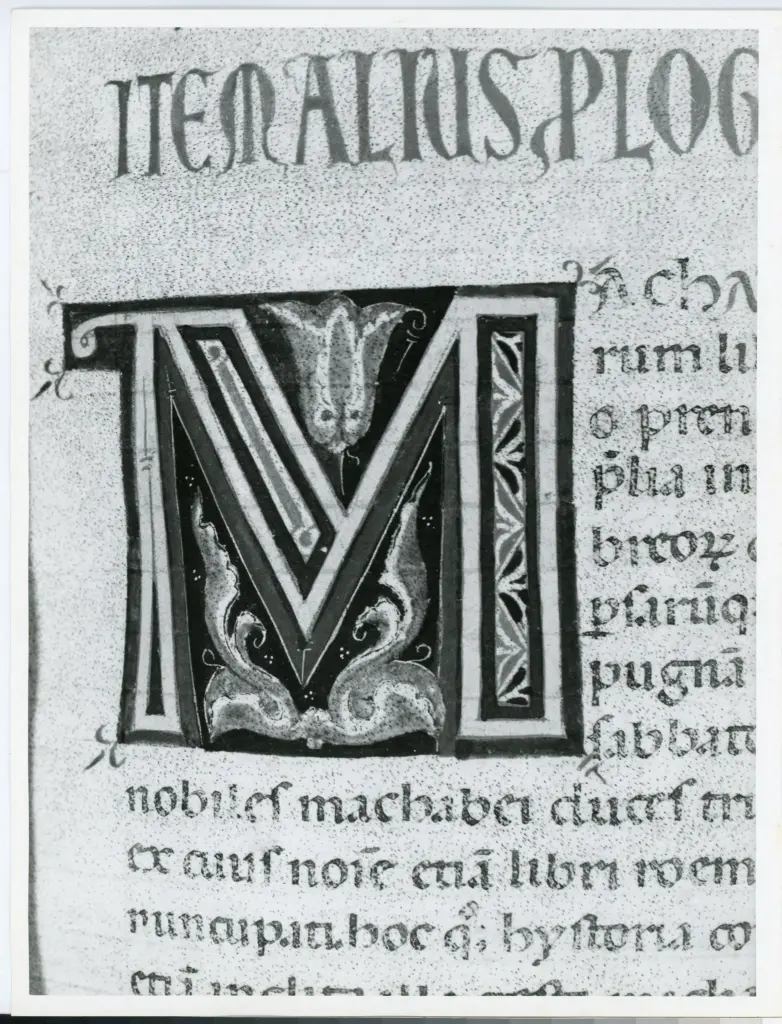 Universit&agrave; di Pisa. Dipartimento di Storia delle Arti , Marco di Berlinghiero - sec. XIII, met&agrave; - Lucca, Biblioteca Capitolare Feliniana, Ms. 1, f. 171v, particolare , fronte