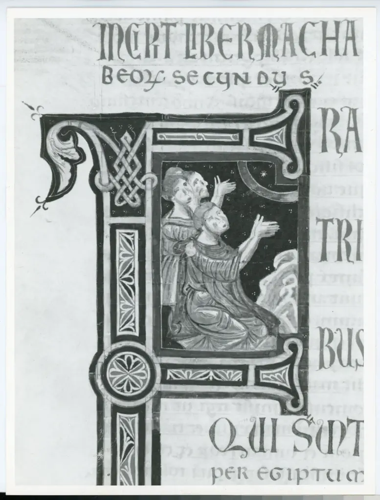 Universit&agrave; di Pisa. Dipartimento di Storia delle Arti , Marco di Berlinghiero - sec. XIII, met&agrave; - Lucca, Biblioteca Capitolare Feliniana, Ms. 1, f. 187v, particolare , fronte