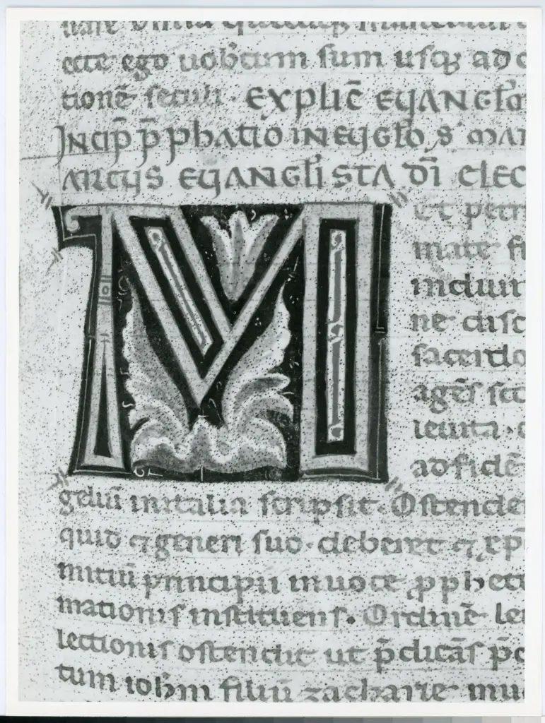 Universit&agrave; di Pisa. Dipartimento di Storia delle Arti , Marco di Berlinghiero - sec. XIII, met&agrave; - Lucca, Biblioteca Capitolare Feliniana, Ms. 1, f. 207r, particolare , fronte