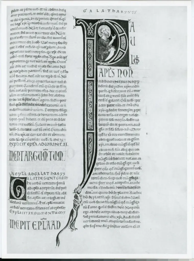 Università di Pisa. Dipartimento di Storia delle Arti , Marco di Berlinghiero - sec. XIII, metà - Lucca, Biblioteca Capitolare Feliniana, Ms. 1, f. 248r, intero , fronte