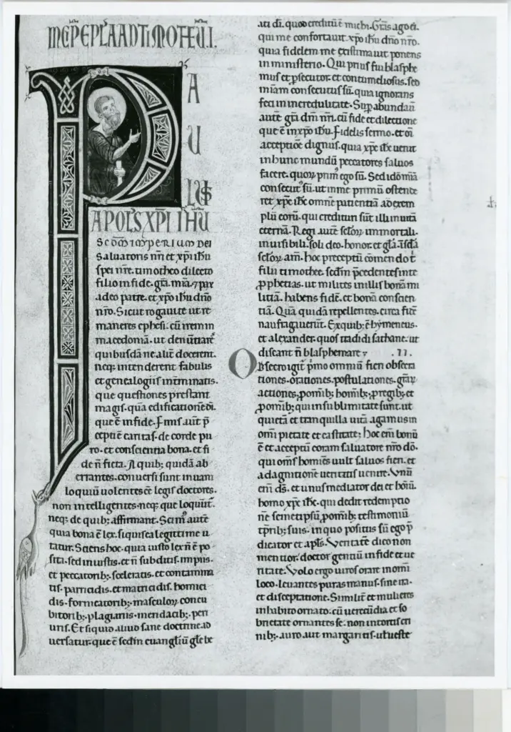 Universit&agrave; di Pisa. Dipartimento di Storia delle Arti , Marco di Berlinghiero - sec. XIII, met&agrave; - Lucca, Biblioteca Capitolare Feliniana, Ms. 1, f. 257r, intero , fronte