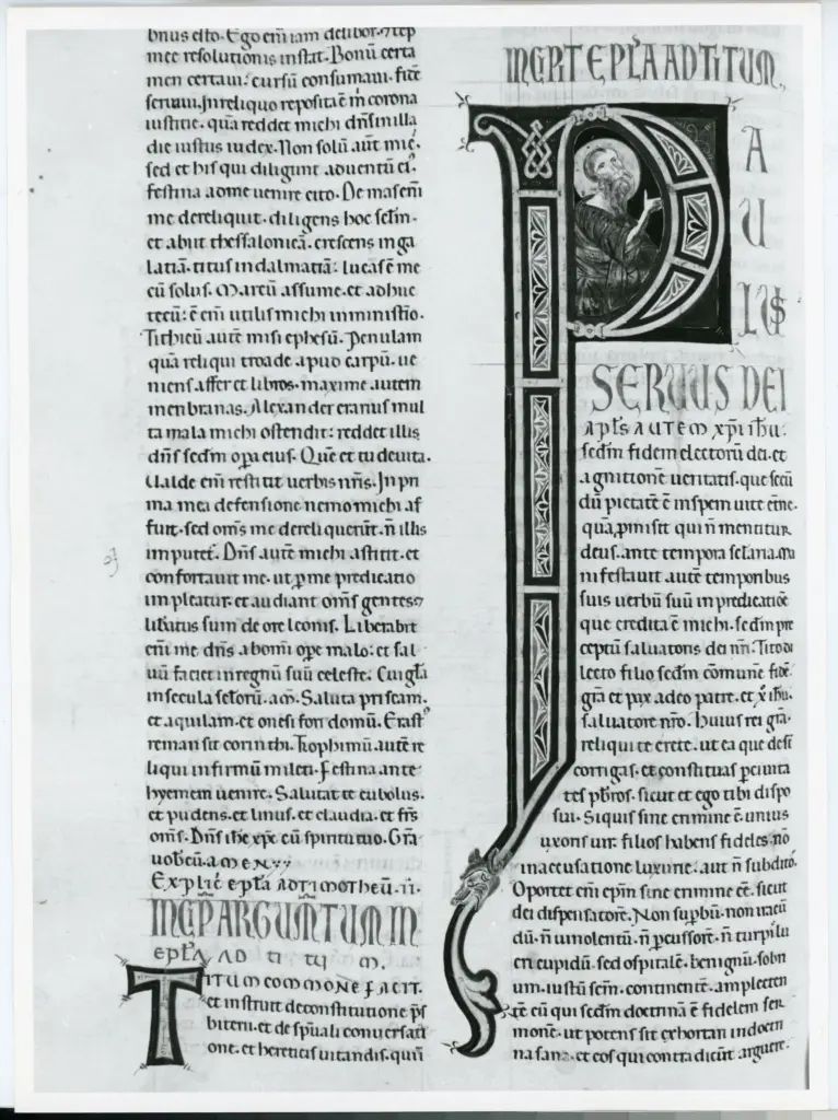 Universit&agrave; di Pisa. Dipartimento di Storia delle Arti , Marco di Berlinghiero - sec. XIII, met&agrave; - Lucca, Biblioteca Capitolare Feliniana, Ms. 1, f. 259v, intero , fronte