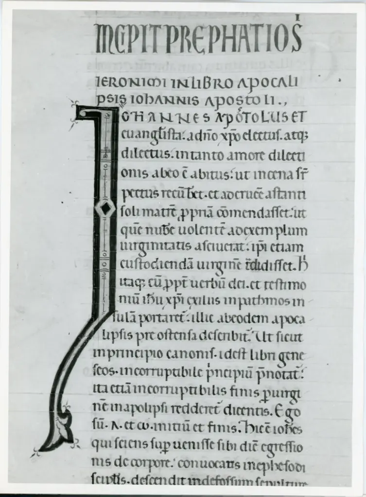 Universit&agrave; di Pisa. Dipartimento di Storia delle Arti , Marco di Berlinghiero - sec. XIII, met&agrave; - Lucca, Biblioteca Capitolare Feliniana, Ms. 1, f. 287, f. 287v, particolare , fronte