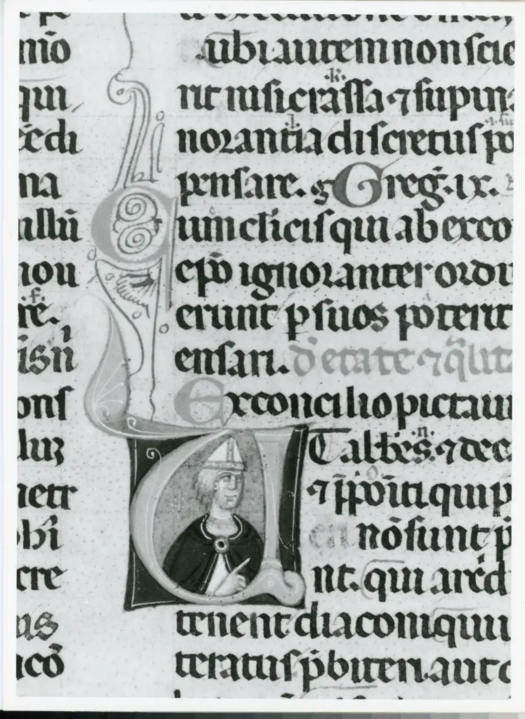 Universit&agrave; di Pisa. Dipartimento di Storia delle Arti , Anonimo italiano - sec. XIII, ultimo quarto - Lucca, Biblioteca Capitolare Feliniana, Ms. 137, f. 39r, particolare , fronte