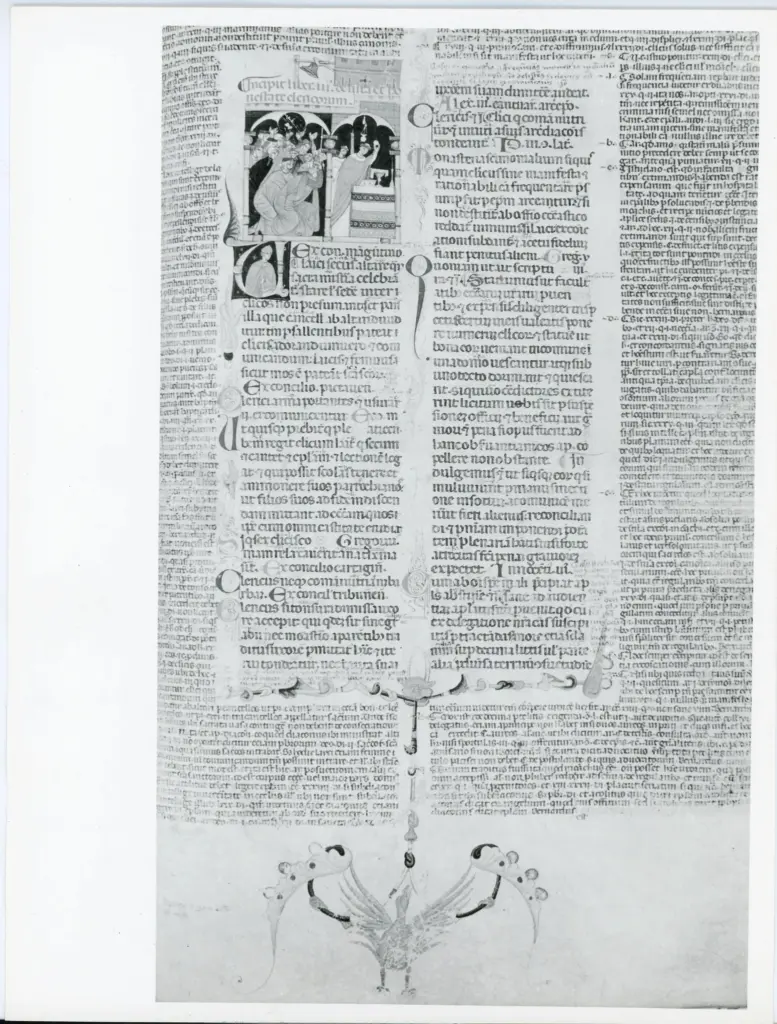 Universit&agrave; di Pisa. Dipartimento di Storia delle Arti , Anonimo italiano - sec. XIII, ultimo quarto - Lucca, Biblioteca Capitolare Feliniana, Ms. 137, f. 140r, intero , fronte