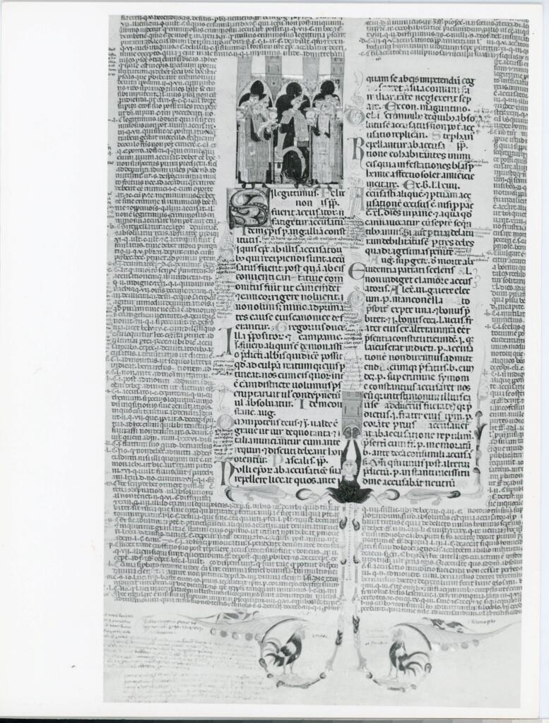 Università di Pisa. Dipartimento di Storia delle Arti , Anonimo italiano - sec. XIII, ultimo quarto - Lucca, Biblioteca Capitolare Feliniana, Ms. 137, f. 223v, intero , fronte