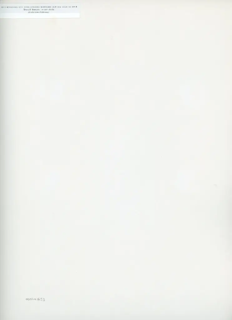 Anonimo , Deux miniatures d'un Livre d'Heures manuscrit in-8&deg; sur v&eacute;lin de 108 ff/ Travail fran&ccedil;ais. - XVe si&egrave;cle/ (Collection Cottreau) , retro