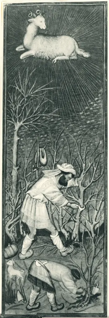 Maestro di Rohan , Mese di Marzo, Allegorie dei mesi