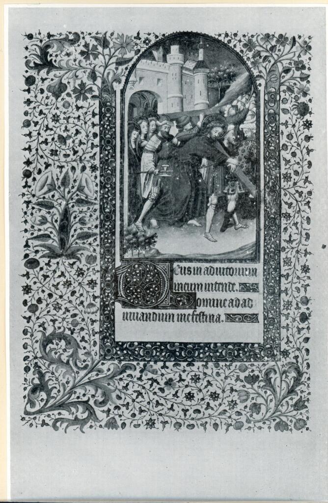 Anonimo , Anonimo francese - sec. XV - Londra, British Library, Additional MS 82645 (Wardington Hours), f. 18v , fronte