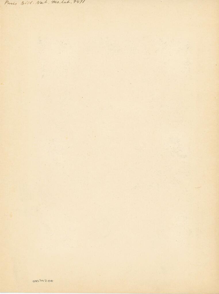 Anonimo , Anonimo francese - sec. XV - Parigi, Bibliothèque nationale de France, Ms. Lat. 9471 (Grandes Heures de Rohan), f. 27r , retro