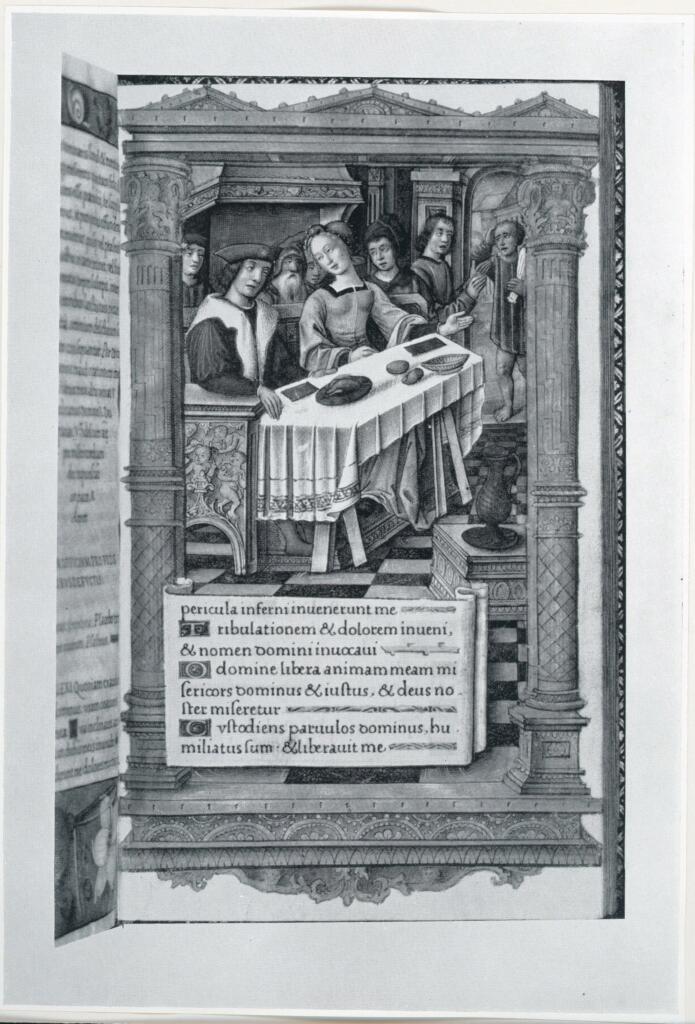 Anonimo , Anonimo francese - sec. XVI - The Melun-Epinoy Hours , fronte