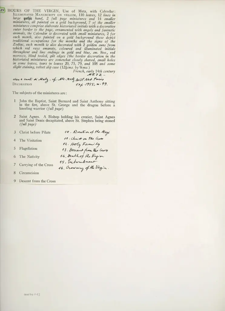 Anonimo , Anonimo francese - sec. XIV, inizio - Parigi, Biblioth&egrave;que de l'Arsenal , retro