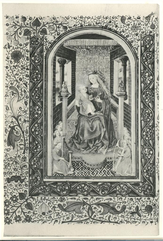 Anonimo , Anonimo - sec. XIV - Ore della Vergine all'uso di Besançon, f. 129 , fronte