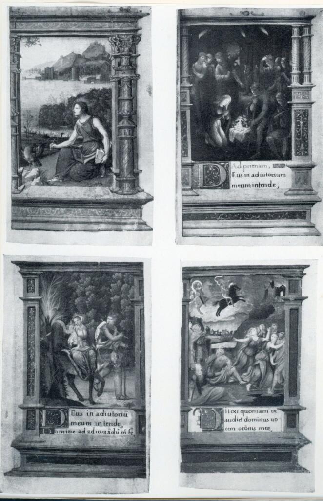 Anonimo , Anonimo - sec. XVI, secondo quarto - Libro d'Ore della Vergine all'uso di Parigi con Calendario , fronte