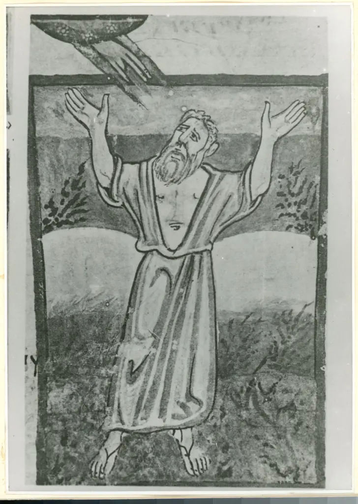 &nbsp; , Giobbe in preghiera, Dextera Domini