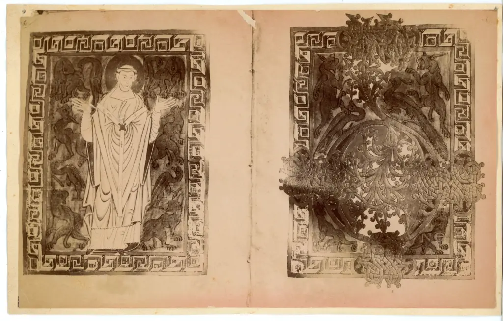 Anonimo , Anonimo - X secolo, ultimo quarto - Cividale del Friuli, Museo Archeologico Nazionale, Ms. 136, ff. 135v-136r (numerazione a matita) , fronte