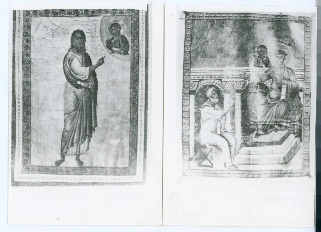 &nbsp; , Profeta Geremia, Ges&ugrave; Cristo, Salomone, Cornice con motivi decorativi fitomorfi