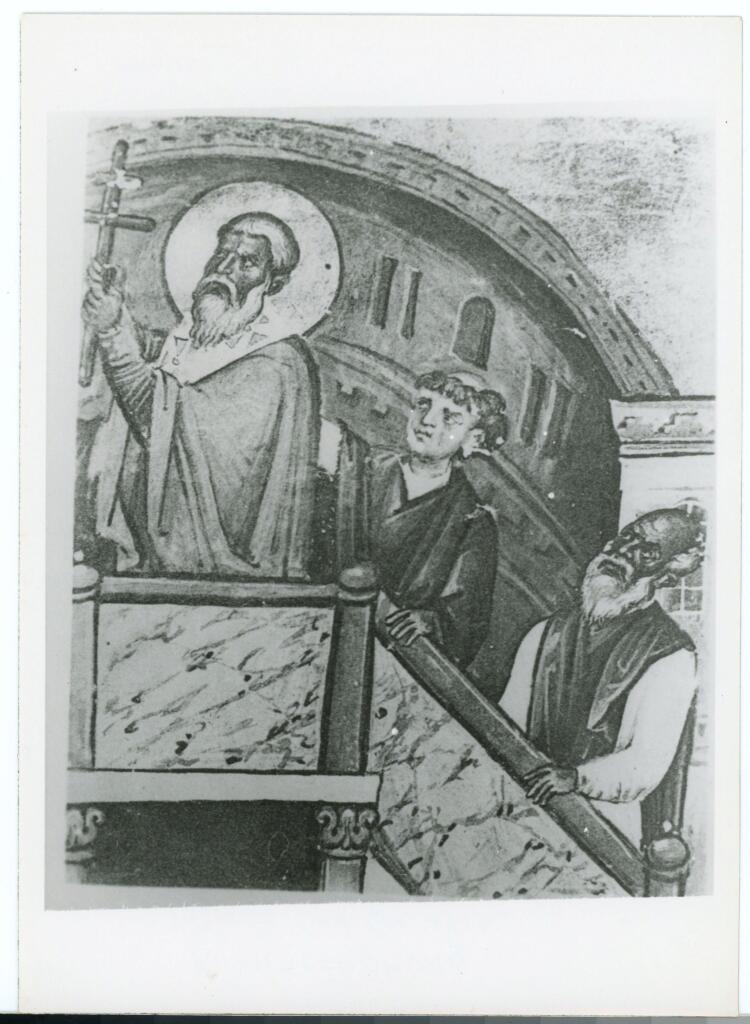 Anonimo , Kreuzerhöhung/ Vatikan. Cod. Gr. 1613/ (S. 35) , fronte