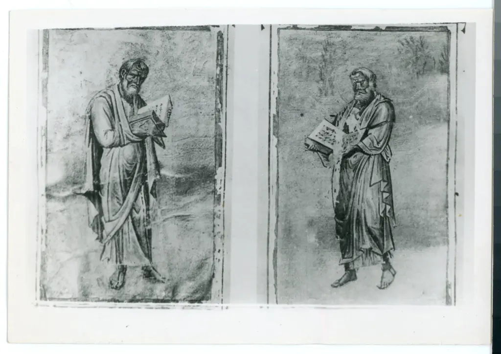 Anonimo , Wien, Nat. Bibl. - Cod. Theol. Gr. 240 - Matteo, fol. 8v. - Giovanni, fol. 225v. , fronte