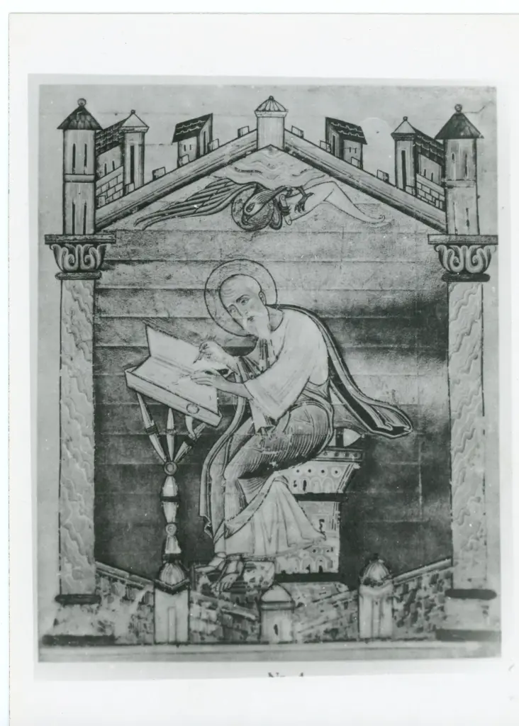  , San Giovanni Evangelista e l'aquila, Finte architetture