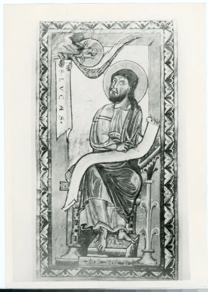 Anonimo , Evangelist Lukas - Vorau, Hs. 237 (346) f. 114' , fronte