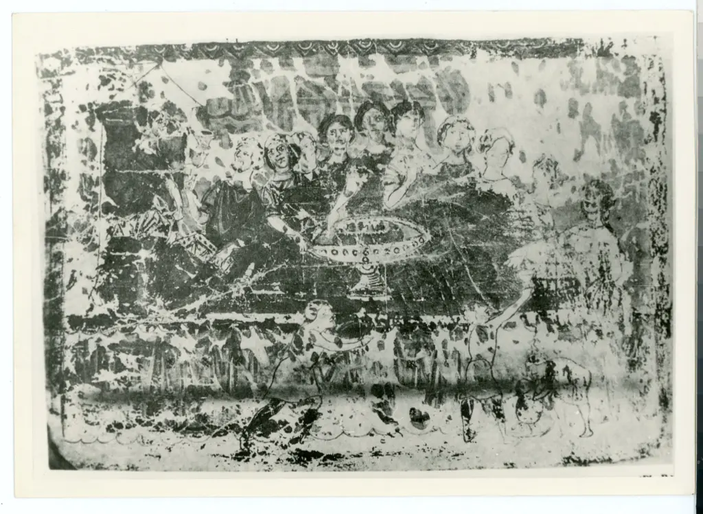 &nbsp; , Episodi della vita di Giobbe, I figli di Giobbe, Banchetto