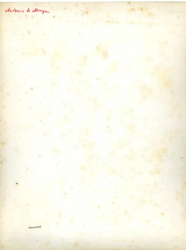 Anonimo , Antonio da Monza - sec. XV/ XVI - Vienna, Albertina Museum, Graphische Sammlung, inv. 1764 , retro