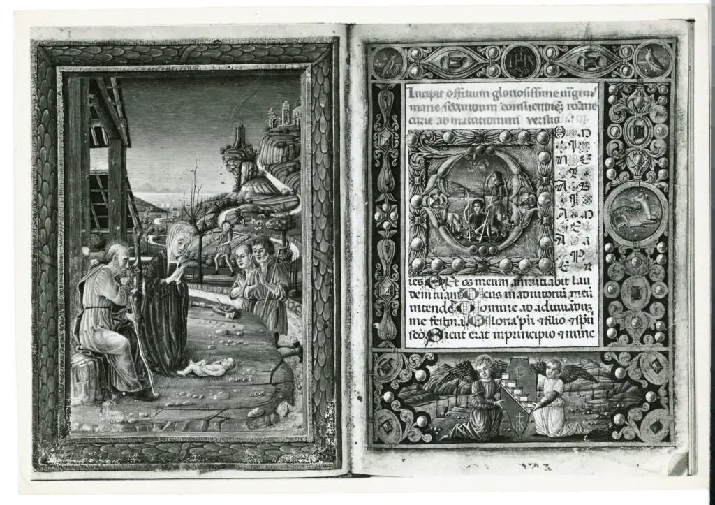 Istituto Centrale per il Catalogo e la Documentazione: Fototeca Nazionale , Anonimo veronese - 1457 post - Bassano del Grappa, Biblioteca Civica, Ms. 1565, due fogli interi , fronte