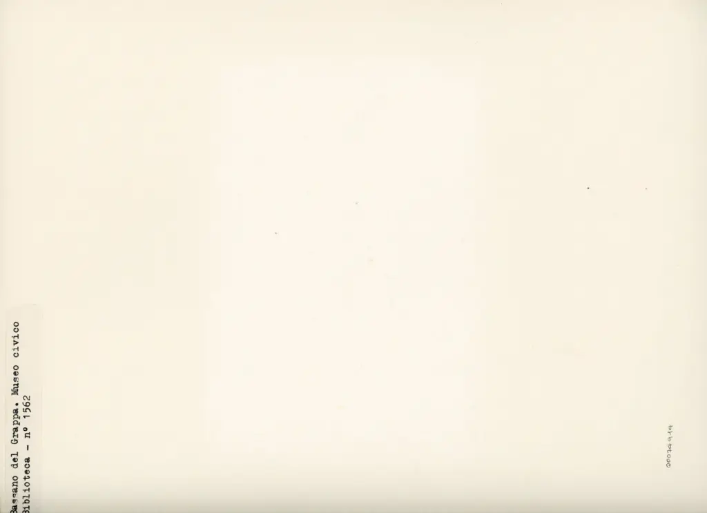 Istituto Centrale per il Catalogo e la Documentazione: Fototeca Nazionale , Bassano del Grappa. Museo civico - Biblioteca - n&deg; 1562 , fronte